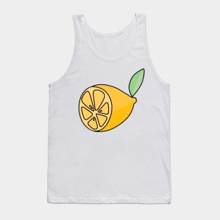 Lemon Half Tank Top